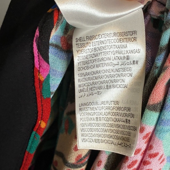 EUC Farm Rio Colorful Print Maxi Dress - Picture 7 of 7